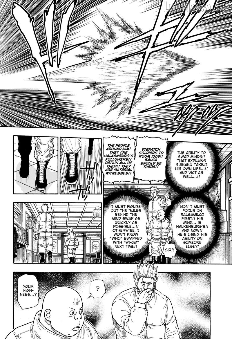Hunter x Hunter, Chapter 413 image 05